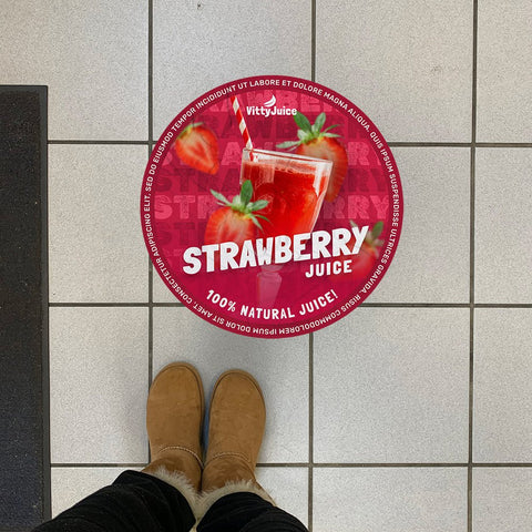 Custom Floor Decals - Sticker Brothers