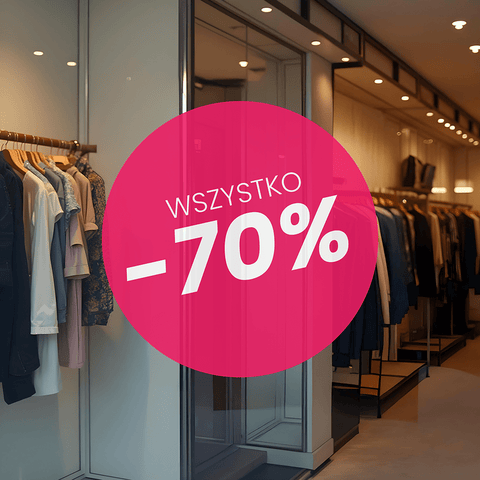 Round Sale Window Decals - Sticker Brothers