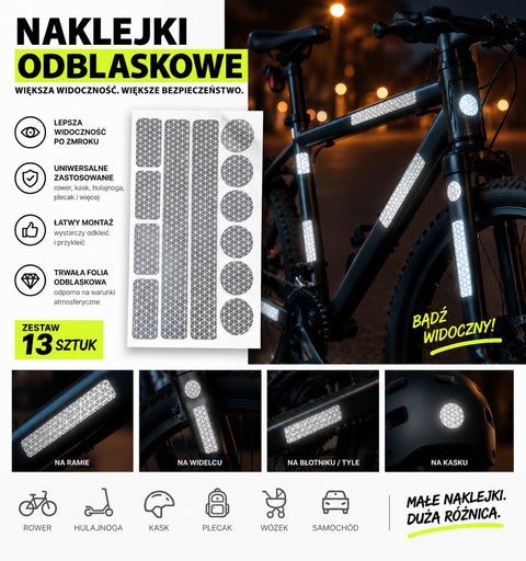 Reflective Stickers for Bikes