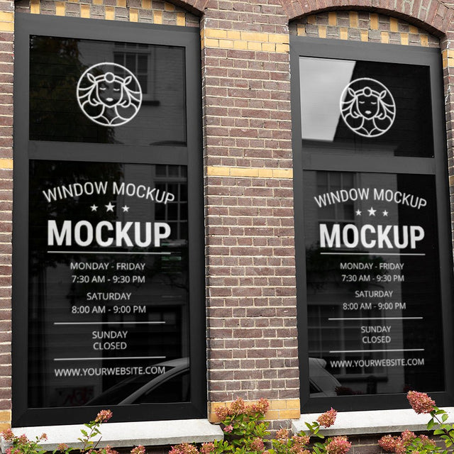Window One Side View Sticker Custom One-Way Vision Vinyl – Printed Window Graphics | Sticker Brothers