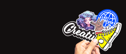 It's Custom Stickers, Bro!