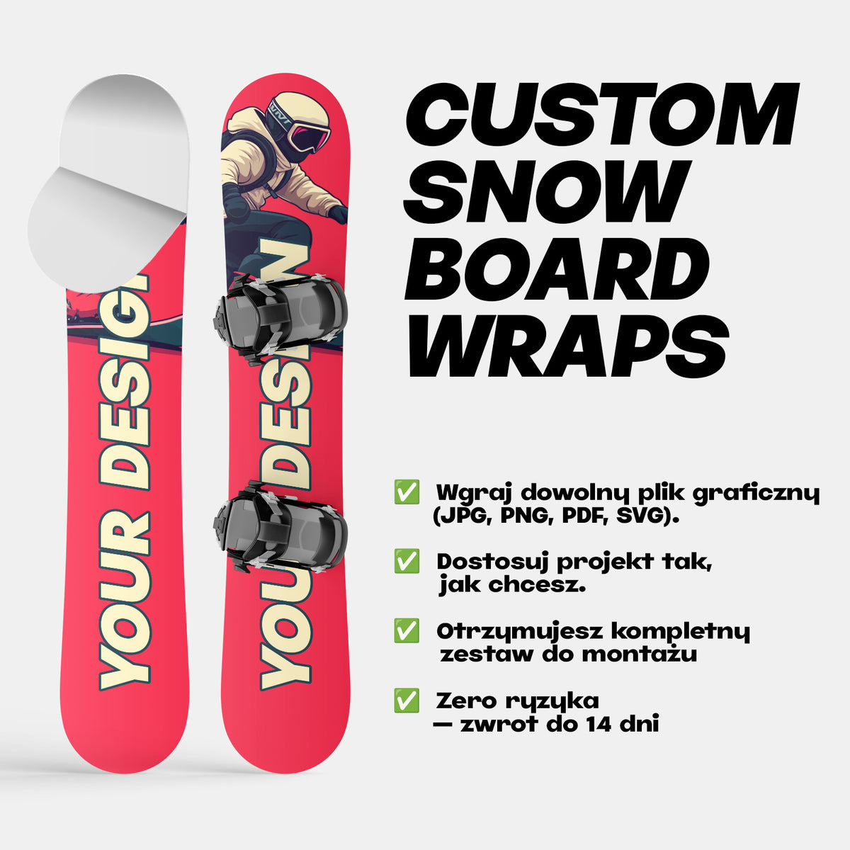 Custom Snowboard Wrap – Sticker Brothers