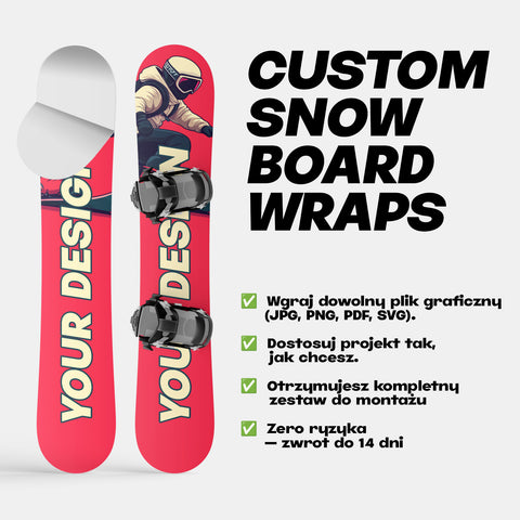 Custom Snowboard Wrap